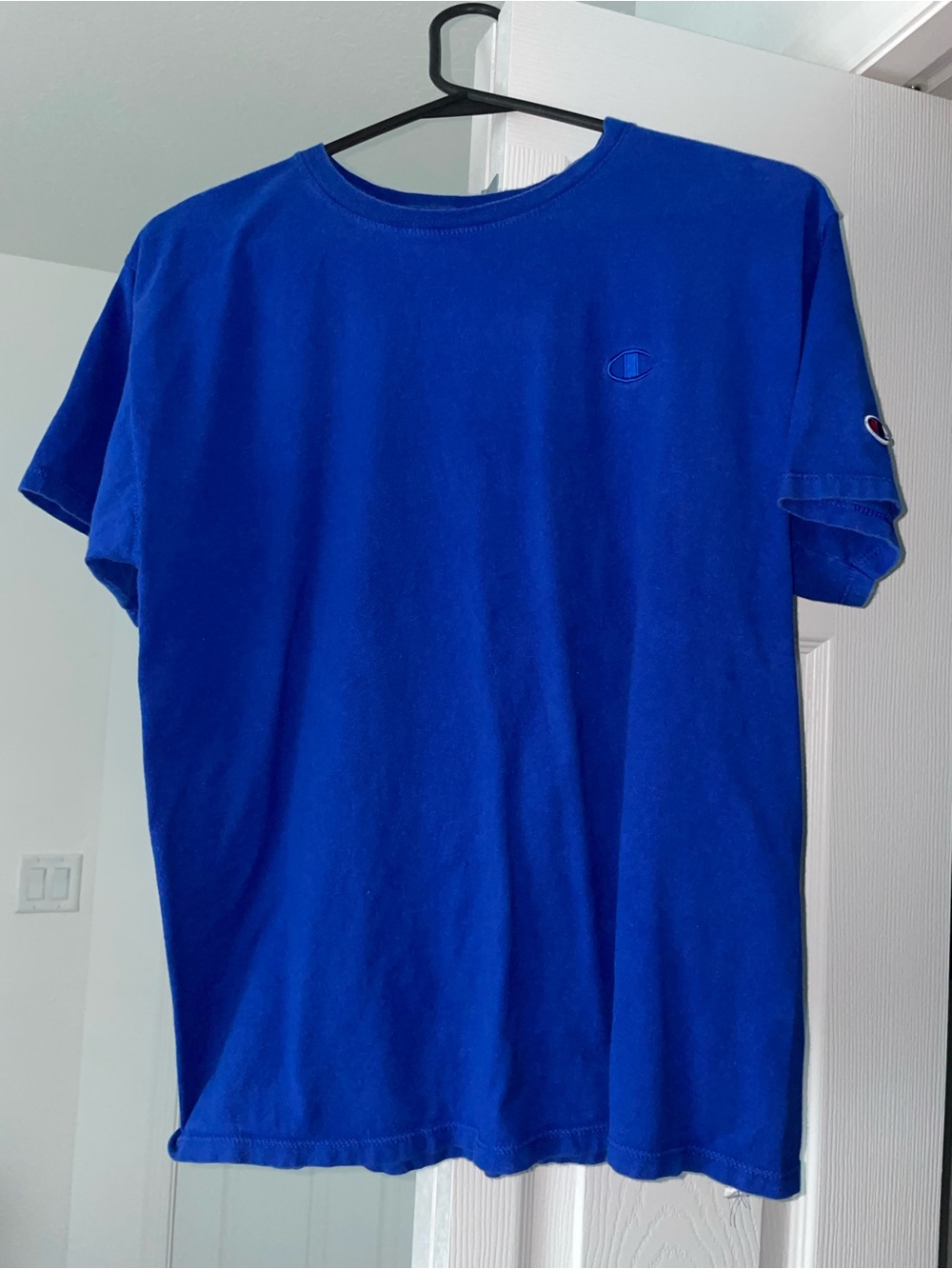 Champion Men's Bold Royal Blue Crew Tee